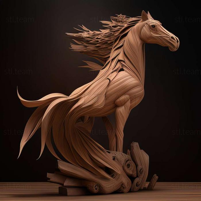 3D model Pegasoferae (STL)